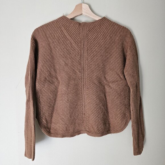 Aritzia Babaton Chalmers Sweater - 2019 - Heather Constant Camel - Sz XS - Picture 3 of 12